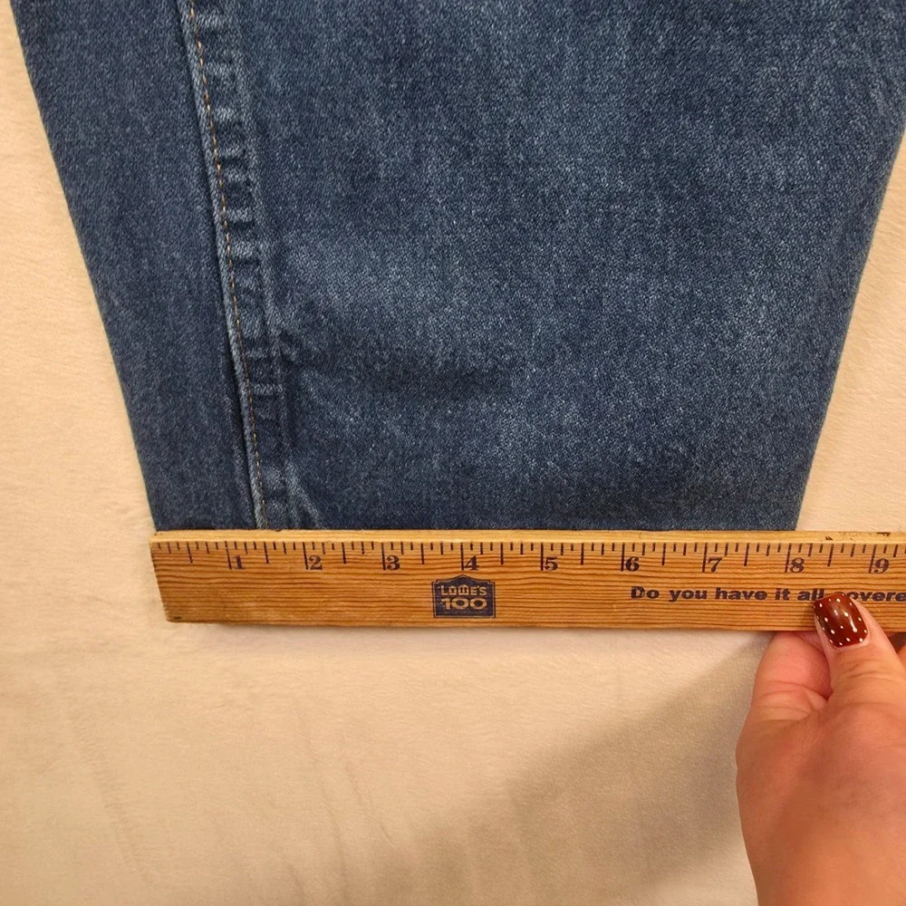 Wrangler Jeans Mens 36x32 Blue Cowboy Cut Original Fit Medium Wash Denim Western